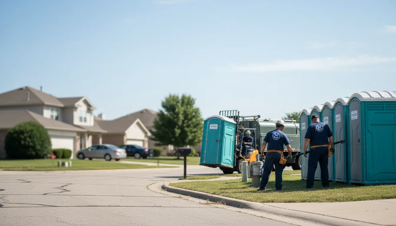 Porta Potty Rental in Ryan, OK near me